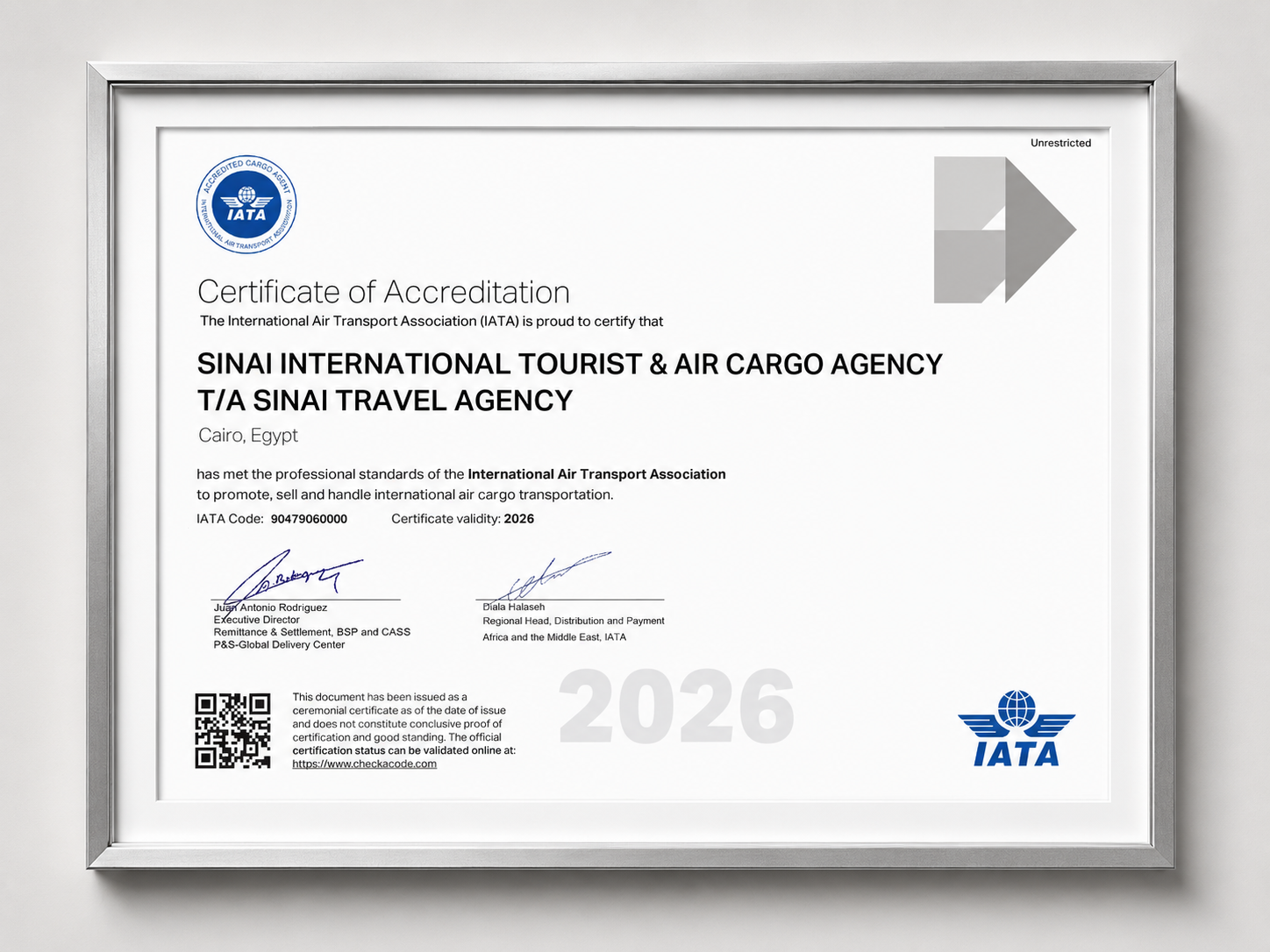 IATA Accreditation